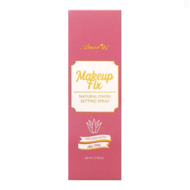 Makeup Fix Natural Finish Setting Spray By Amor US USA | Aloe Vera