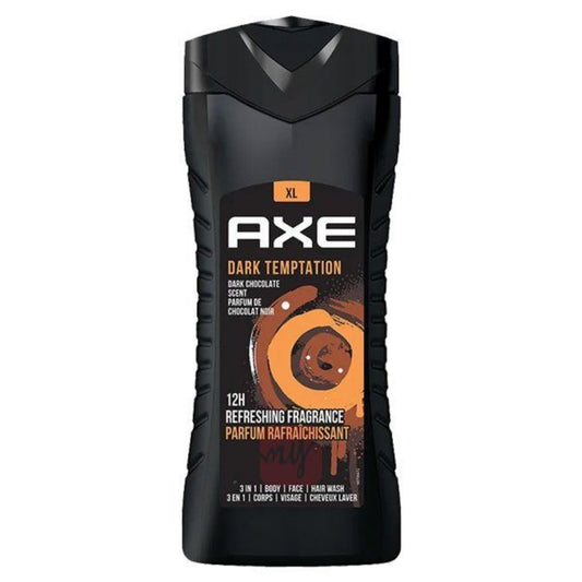 AXE Dark Temptation 3-in-1 Body, Face, and Hair Wash – 400ml
