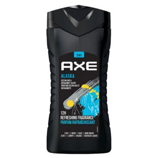 Axe Alaska 3 In 1 Body, Face & Hair Wash For Men, 400 ml