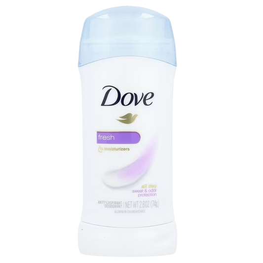 Dove Fresh Antiperspirant Deodorant Stick with Moisturizers – 2.6 oz