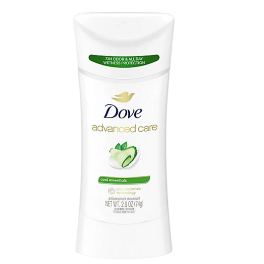 Dove Advanced Care Cool Essentials Antiperspirant Deodorant Stick – 2.6 oz