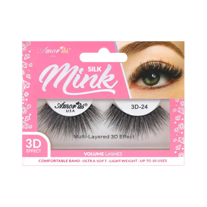 Silk Mink Lashes By AmorUS