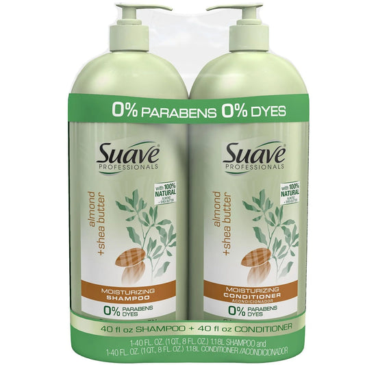 Suave Professionals Detangler Spray with Shea Butter & Coconut Oil, 10 fl oz each, for all hair types (Copy)