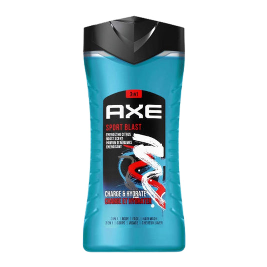 AXE Sport Blast 3-in-1 Body, Face, and Hair Wash – 400ml
