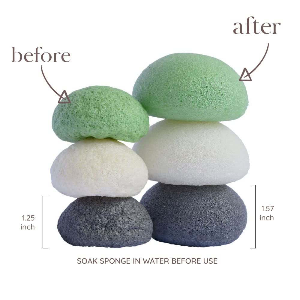 Konjac Sponge | Organic Vegetable Fiber