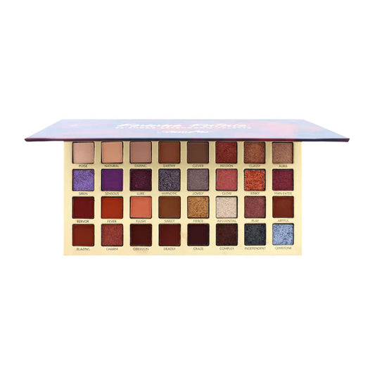 Femme Fatale Eyeshadow & Glitter Palette By Amor Us USA | 32 Color Palette