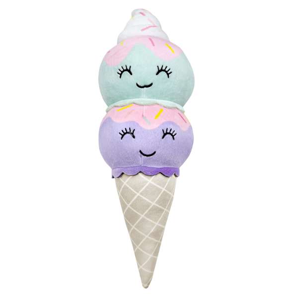 Ice Cream Cone Shaped Pillow, 16"